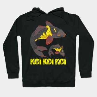 Koi Carp Fish Fan Hoodie